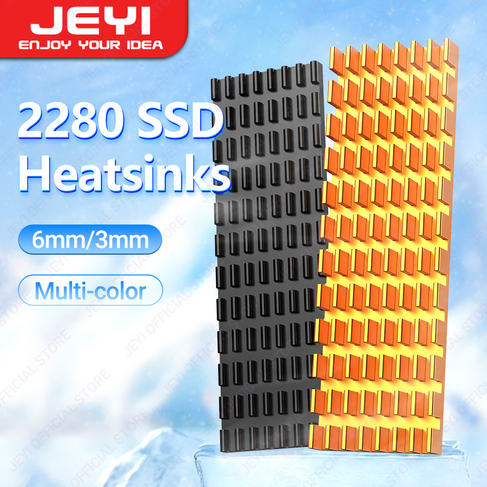 Laptop Accessories Cooling Pad - JEYI M.2 SSD koellichaam aluminium koeler