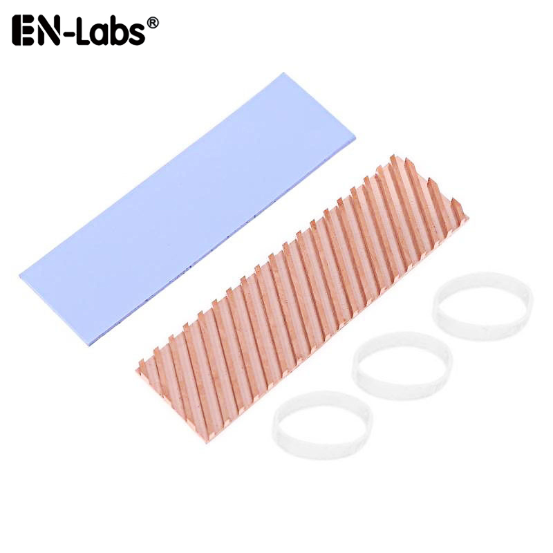Laptop Accessories Cooling Pad - Koperen koellichaam voor M.2 SSD 2280