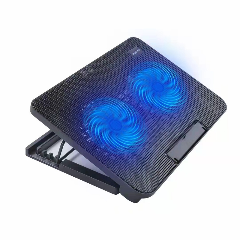 Laptop Accessories Cooling Pad - Laptopaccessoire Verstelbare laptopkoelpad USB-poort Metalen gaas