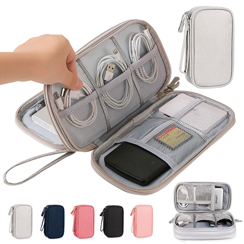 Cable Management Bag - Multicolor draagbare reistas voor digitale apparaten