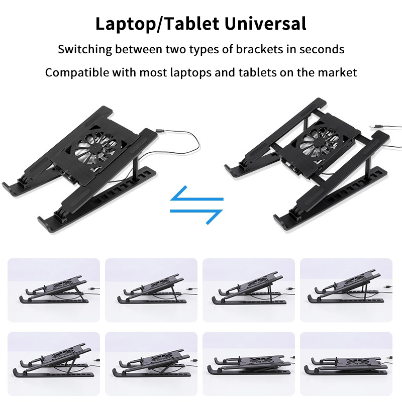 Basisstandaard voor laptopkoel - Laptop Accessories Cooling Pad recensie en prijs