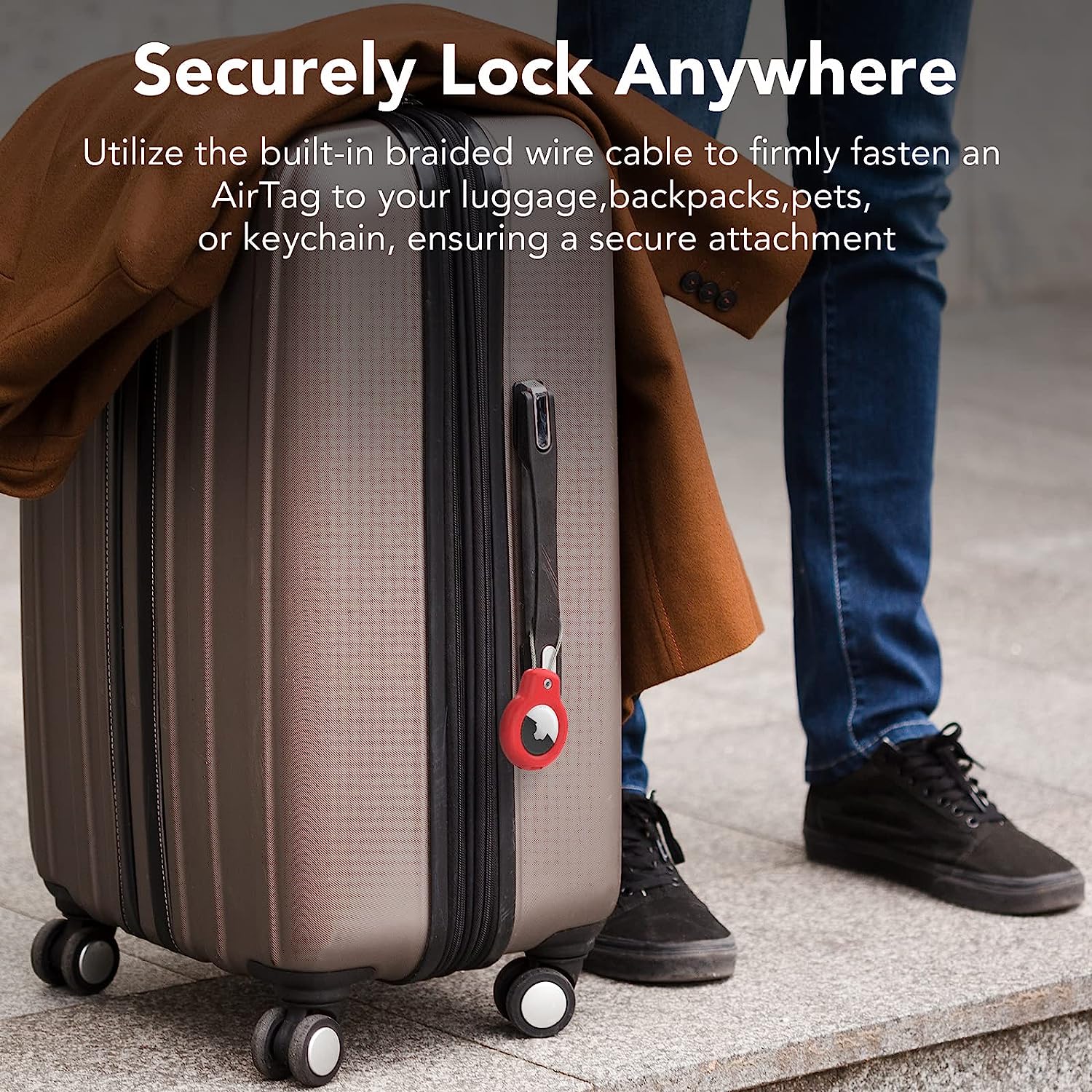 Case voor Apple Airtag-houder  - Cable Management Bag recensie en prijs