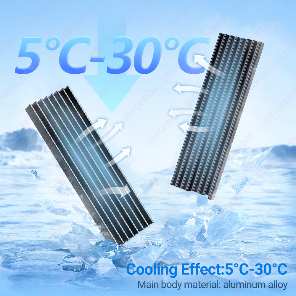 JEYI M.2 SSD koellichaam alumi - Laptop Accessories Cooling Pad recensie en prijs