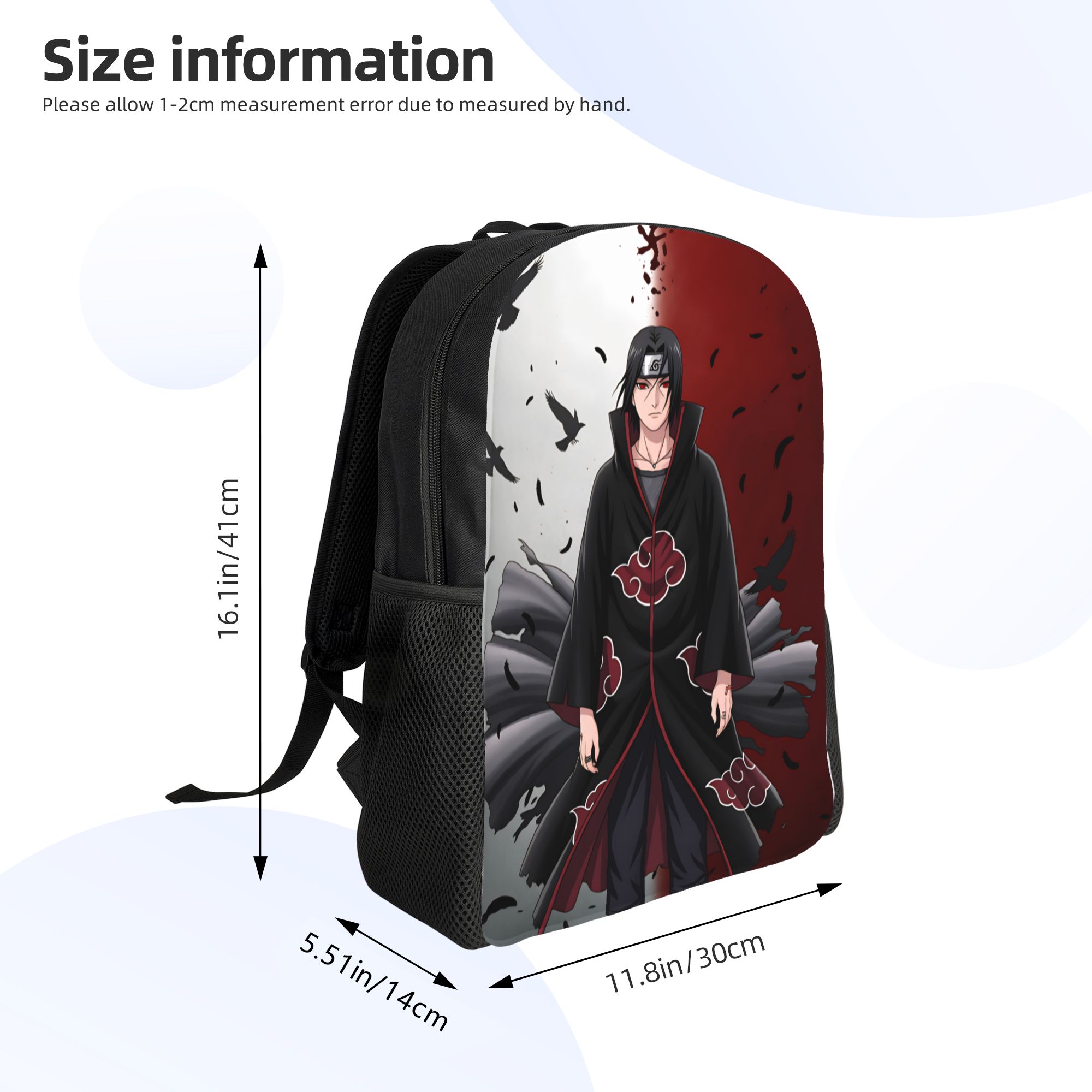 N-Narutoes Uchihas Sasukes Rug - Laptop Accessories For College recensie en prijs