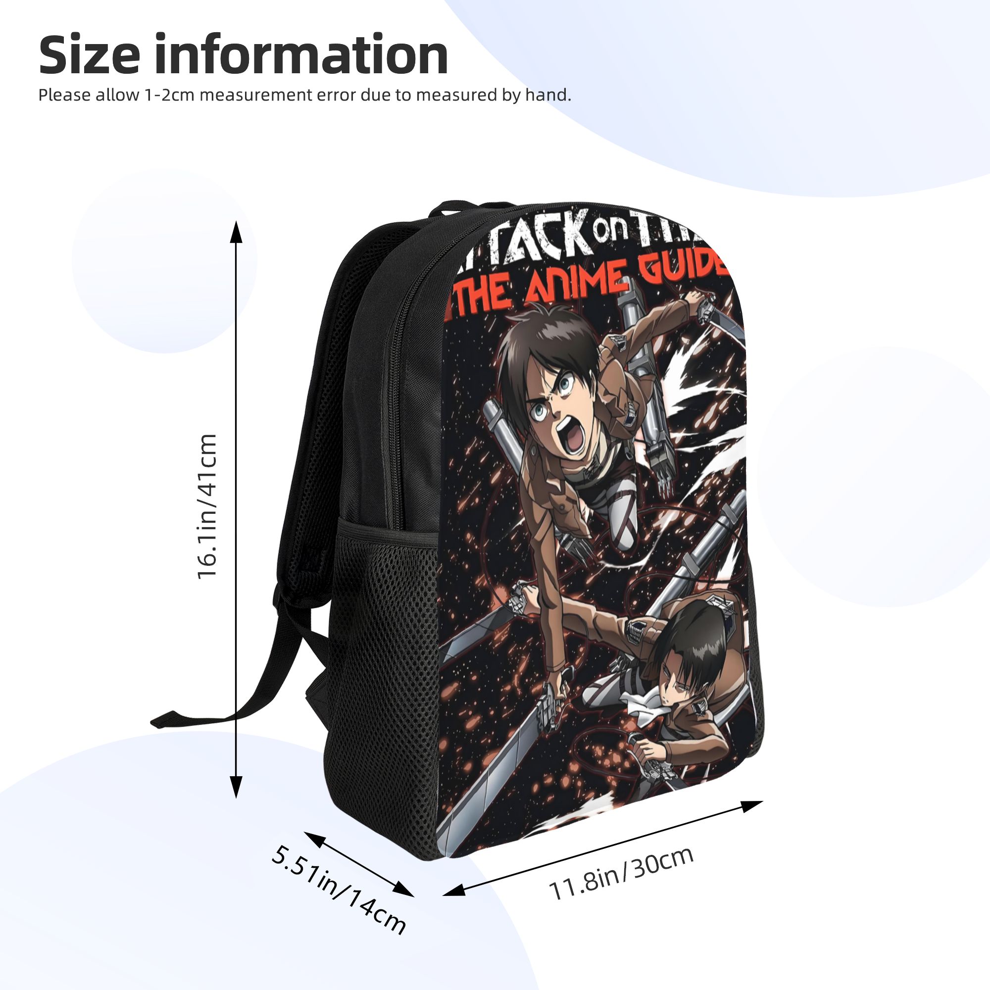 Attacks on Titans Reisrugzak H - Laptop Accessories For College recensie en prijs