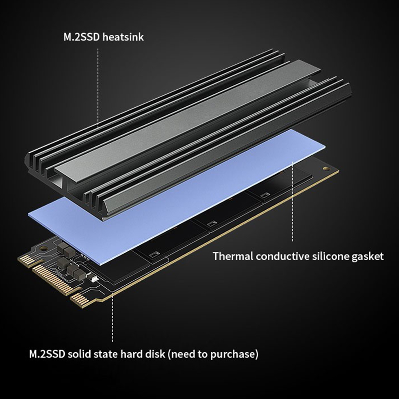 TEUCER M2 2280 Solid State Har - Laptop Accessories Cooling Pad recensie en prijs