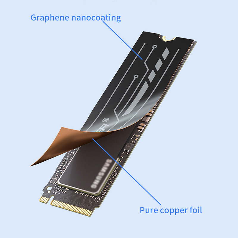 TEUCER Grafeen M.2 SSD Koellic - Laptop Accessories Cooling Pad recensie en prijs
